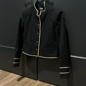 Zara black jacket size S